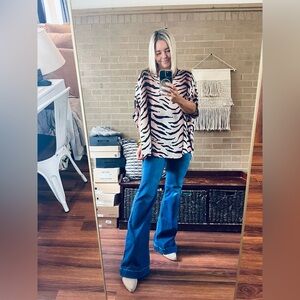 Adrienne Tiger Print Tunic